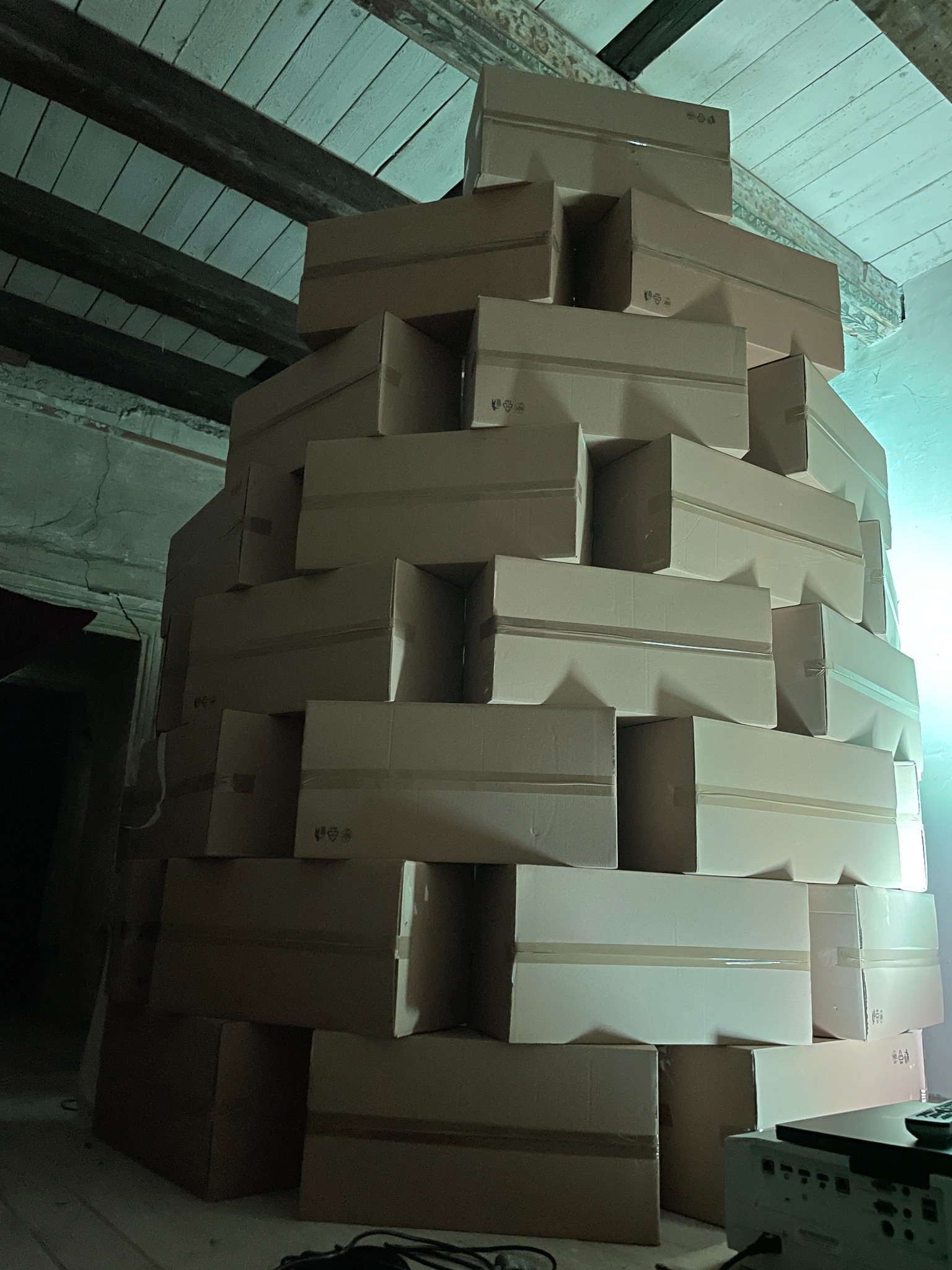 Materials used to build a sound station