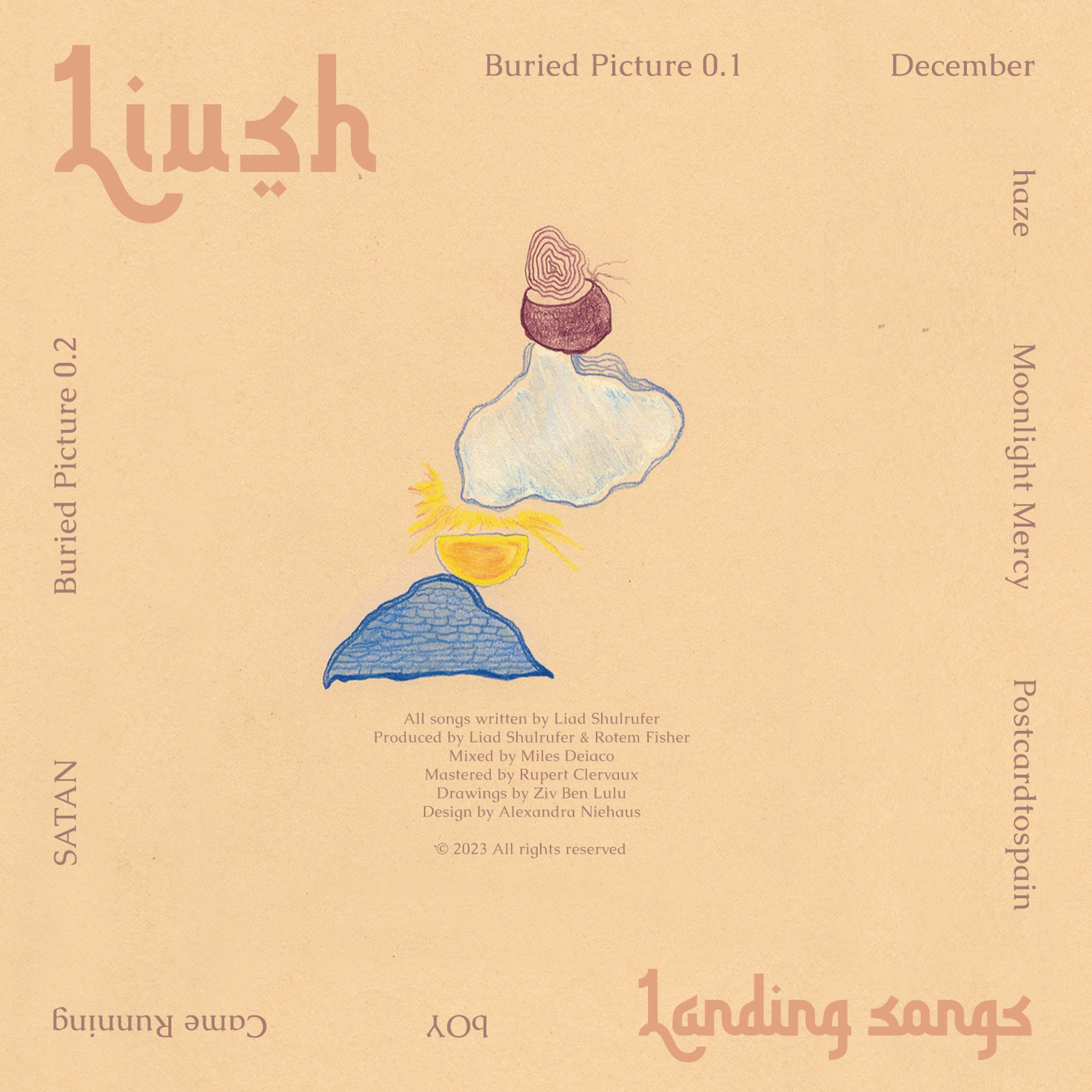 Landing Songs album artwork